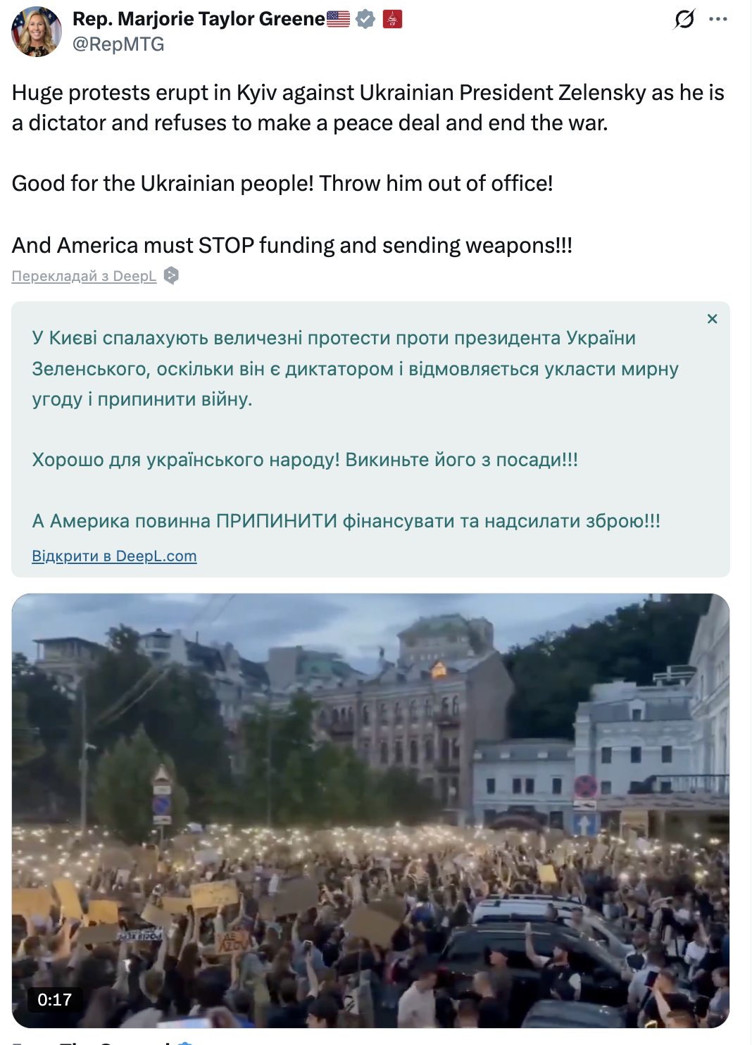 СБУ і піца, НАБУ — проєкт США: які фейки роспропаганда поширює про мітинги в Україні
