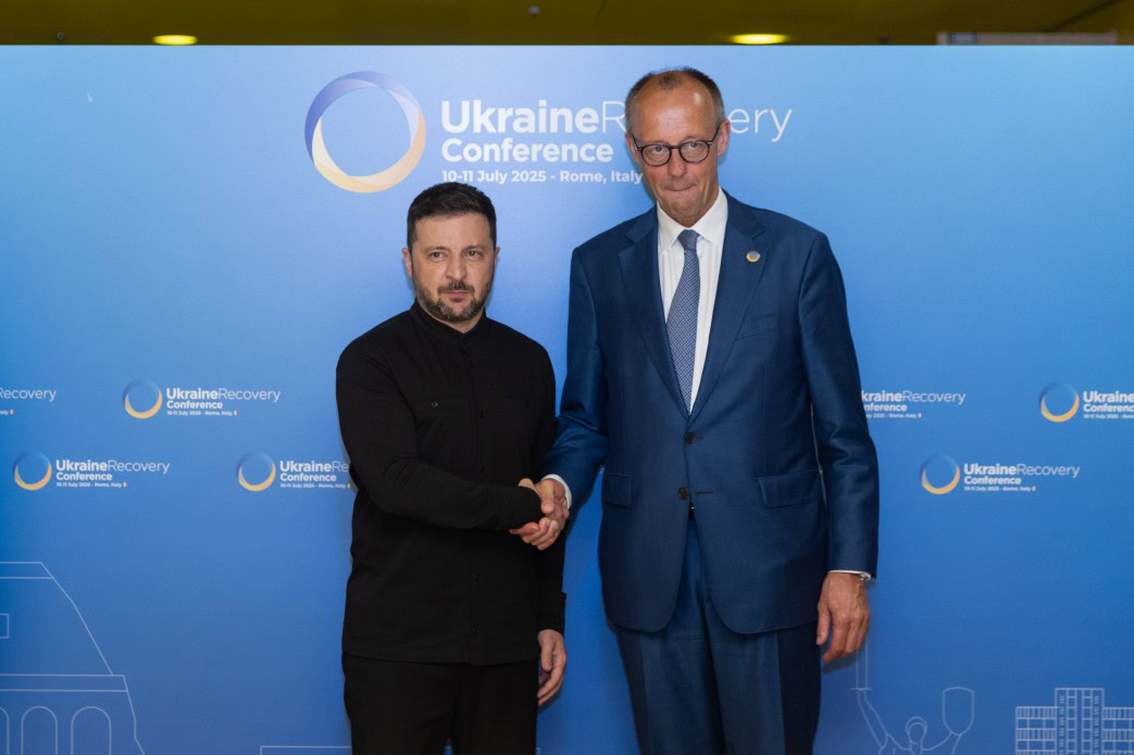 У мене є два послання: важливе з виступу канцлера Німеччини на URC2025