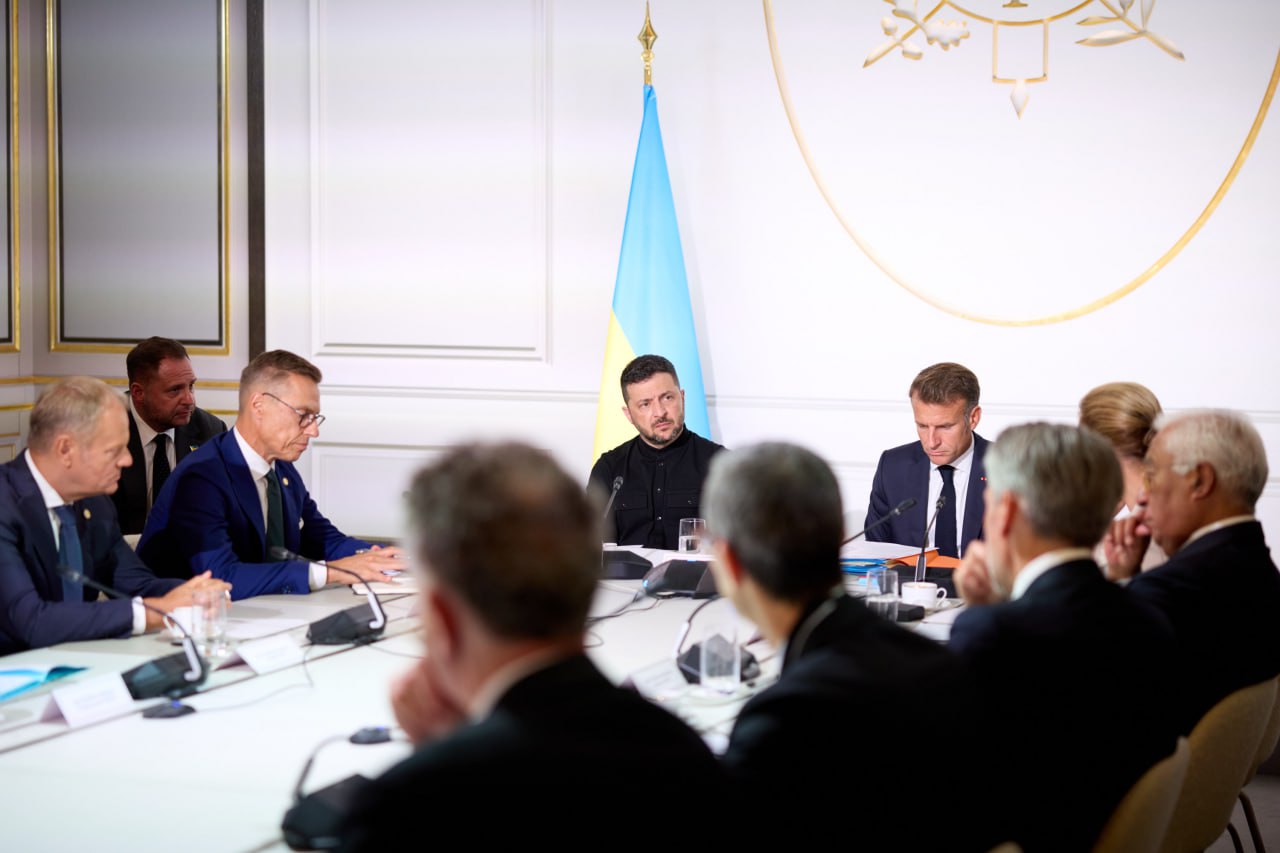 «Коаліція охочих»: головне із зустрічі у Парижі 4 вересня