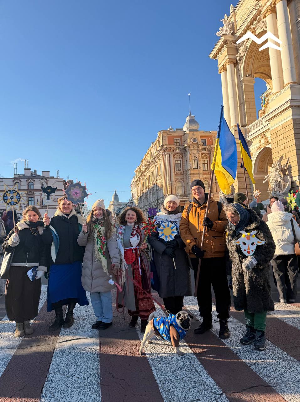Спільна коляда: як Одеса разом зустрічала Різдво