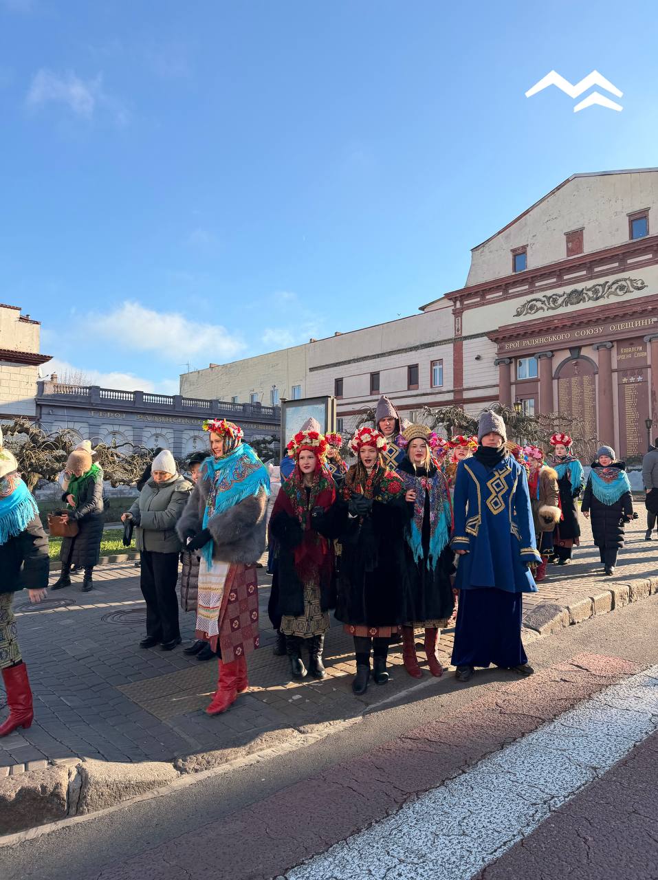 Спільна коляда: як Одеса разом зустрічала Різдво