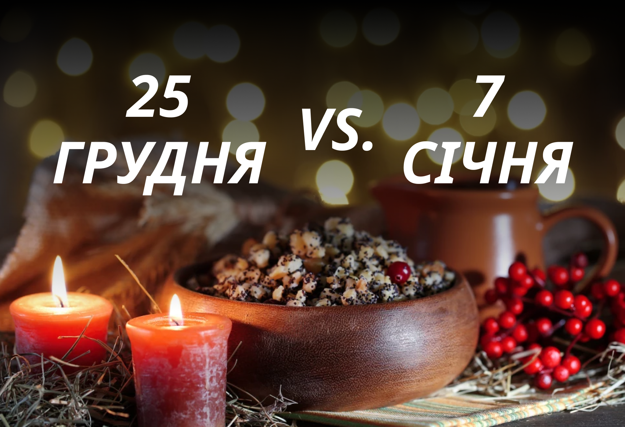 Чому Різдво 25 грудня, а не 7 січня: коротко і по суті