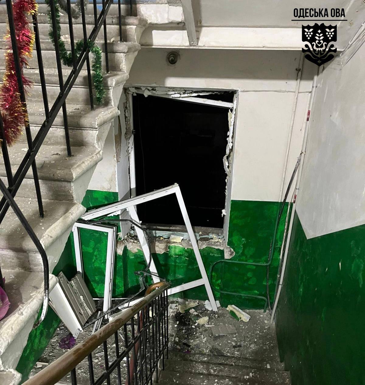 росія вночі атакувала Одесу дронами: шестеро людей постраждали