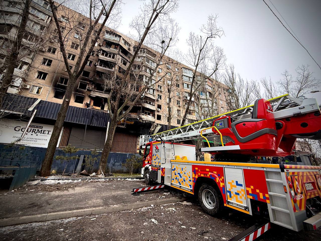 росіяни вночі масовано атакували Одесу: про наслідки удару 27 січня