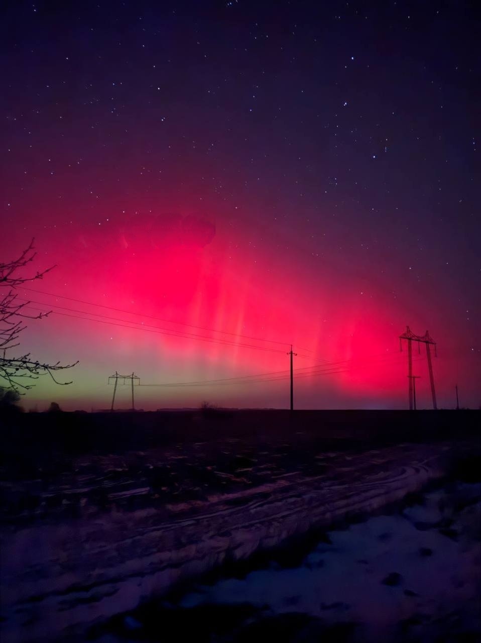 Жителі Одещини спостерігали північне сяйво: як взагалі воно виникає