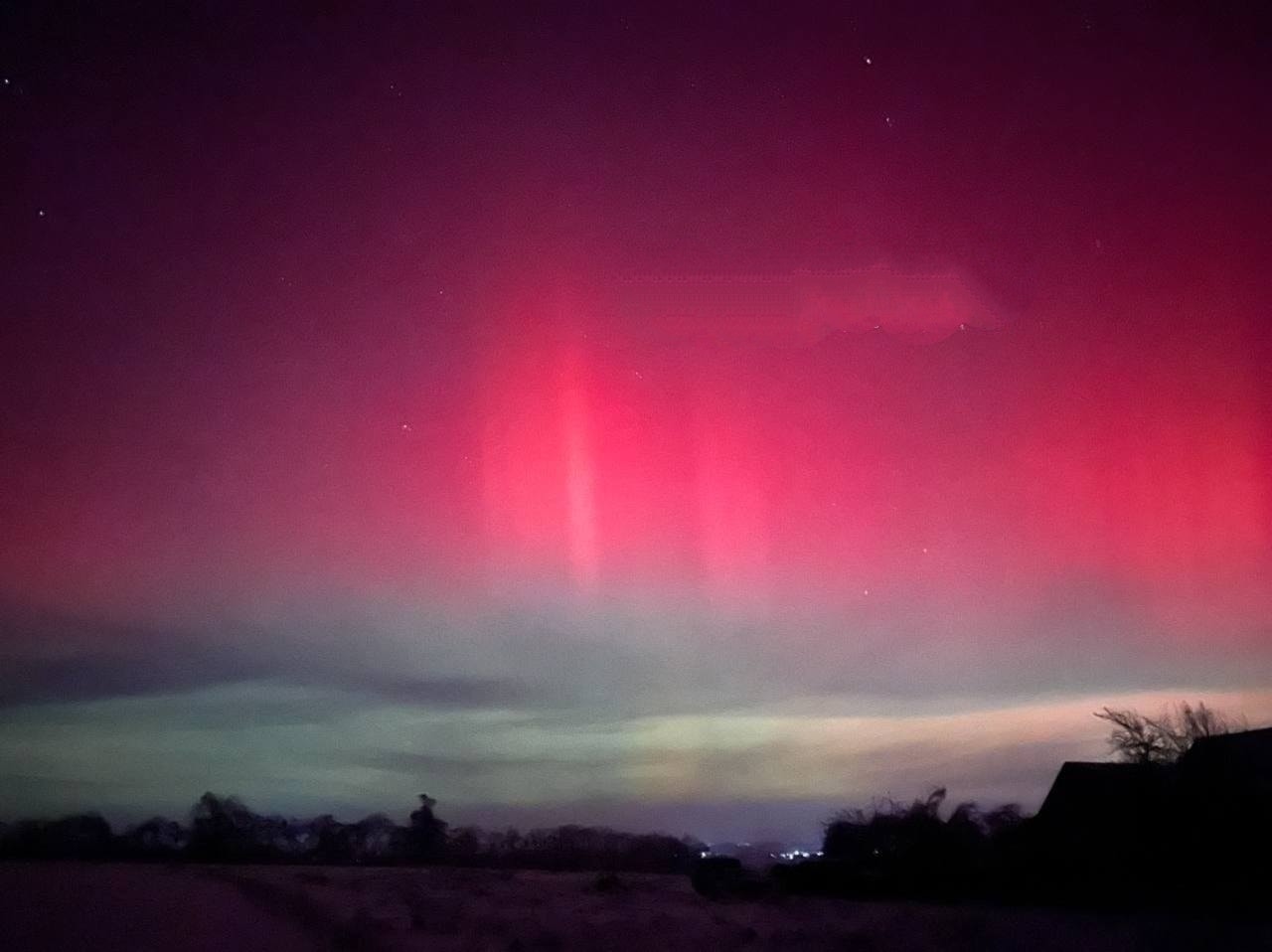 Жителі Одещини спостерігали північне сяйво: як взагалі воно виникає