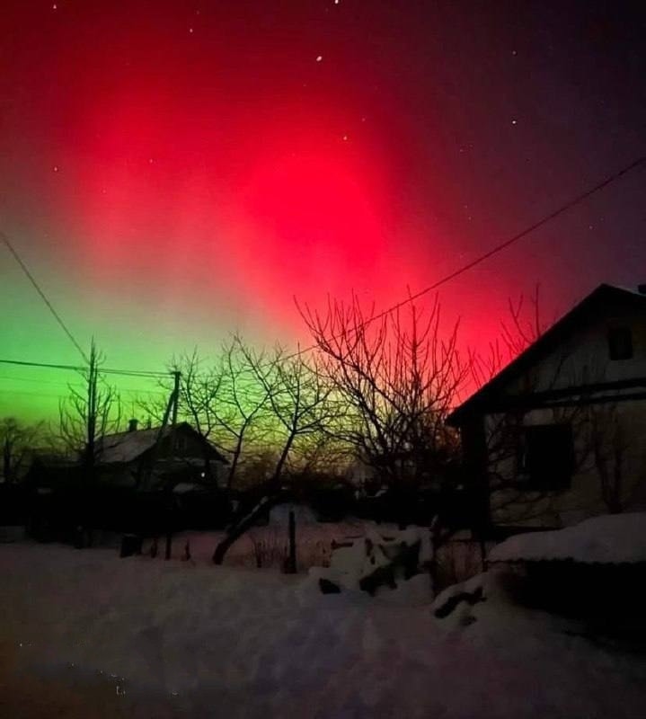 Жителі Одещини спостерігали північне сяйво: як взагалі воно виникає
