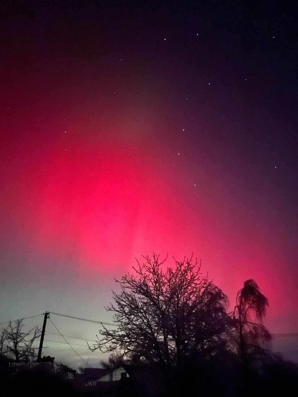 Жителі Одещини спостерігали північне сяйво: як взагалі воно виникає