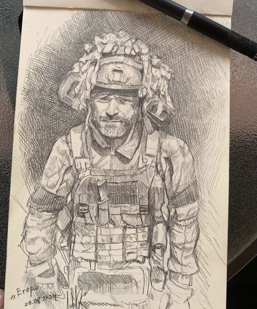 Позивний «Художник»: як митець з Одеси став воїном ЗСУ