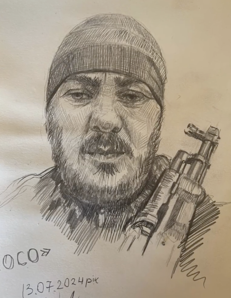 Позивний «Художник»: як митець з Одеси став воїном ЗСУ