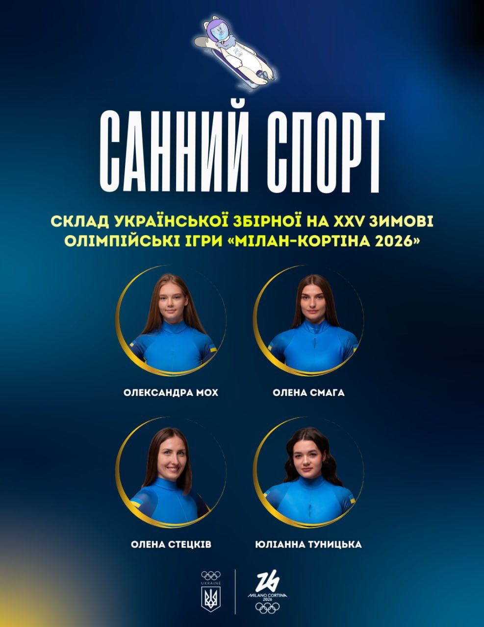 Найбільша кількість ліцензій за 16 років: хто представить Україну на зимовій Олімпіаді-2026